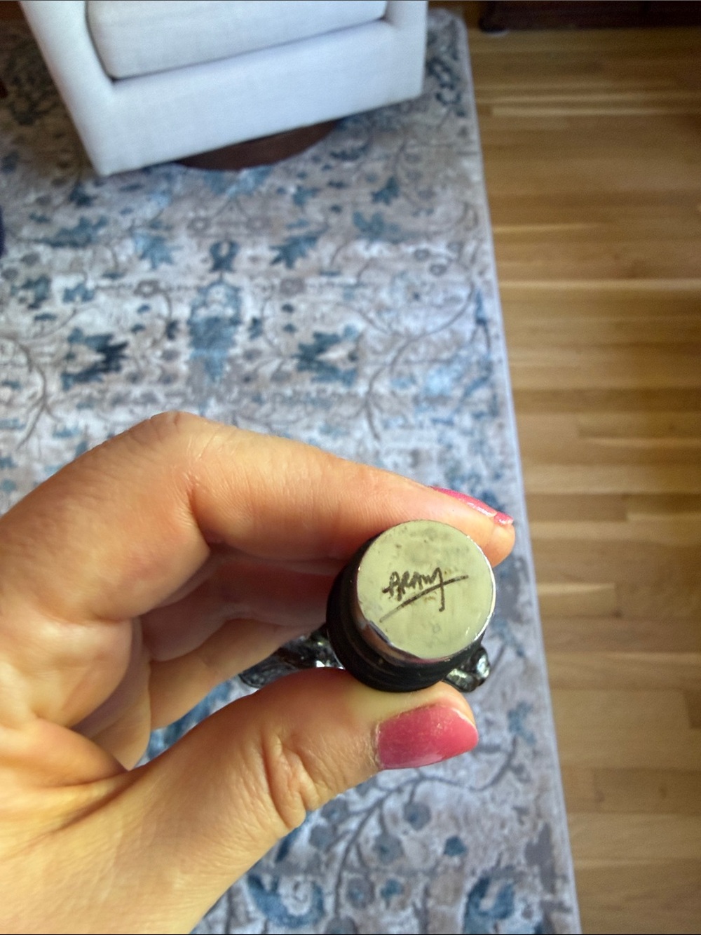Michael Aram Black Orchid Wine Stopper - Picture 2 of 3